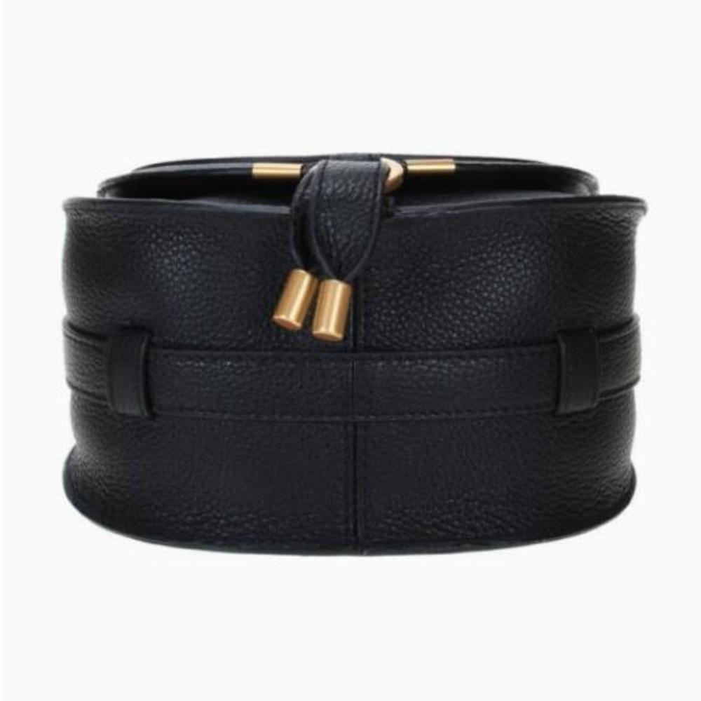 Chloe Saddle Bag Black Marcie Small - Picture 5 of 7